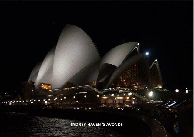 Sydney bij avond 2